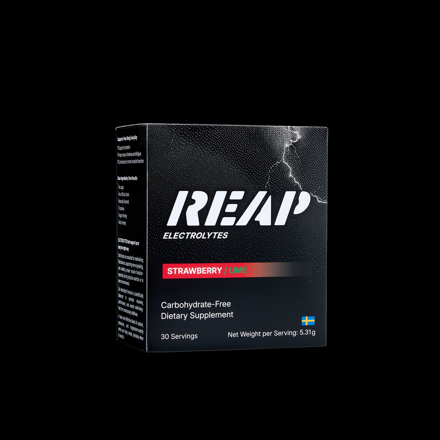 Electrolytes Strawberry/Lime – 30 Stickpacks