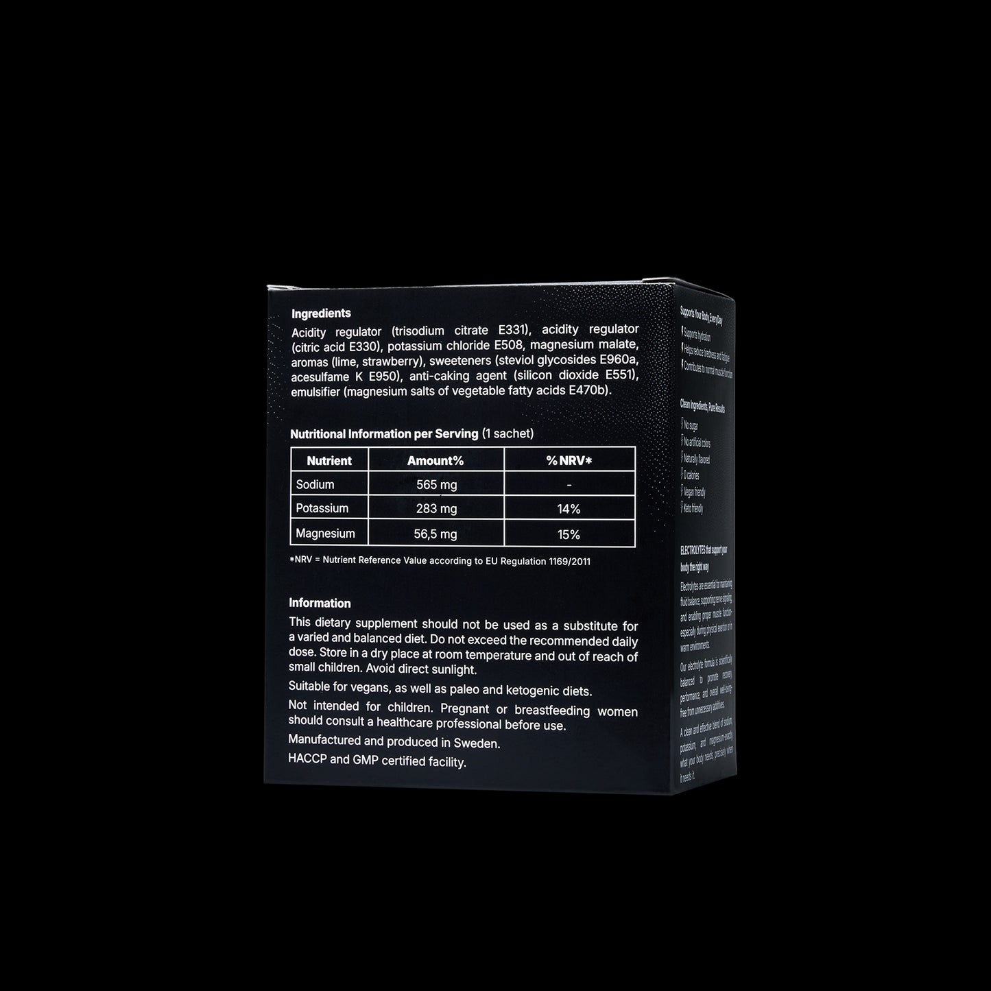 Electrolytes Strawberry/Lime – 30 Stickpacks