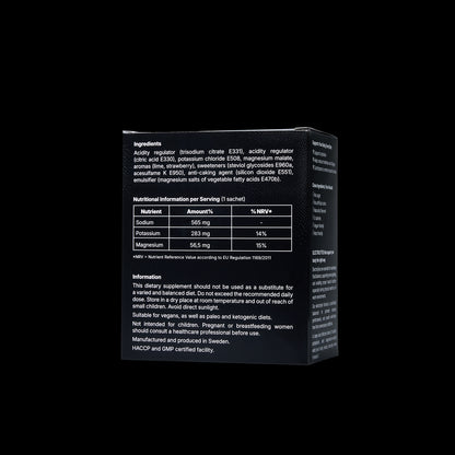 Electrolytes Strawberry/Lime – 30 Stickpacks